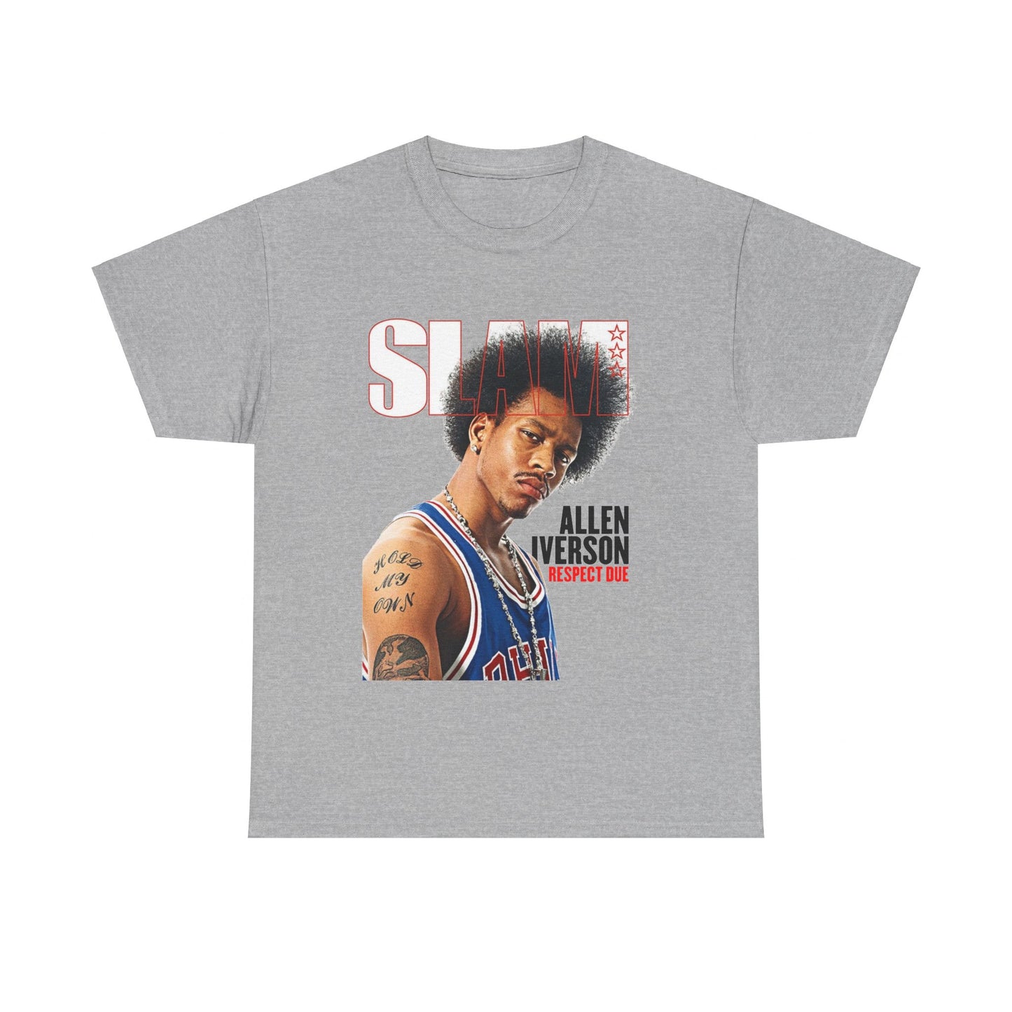 Allen Iverson - 'AI' Star Slam T-Shirt Unisex Heavy Cotton Tee