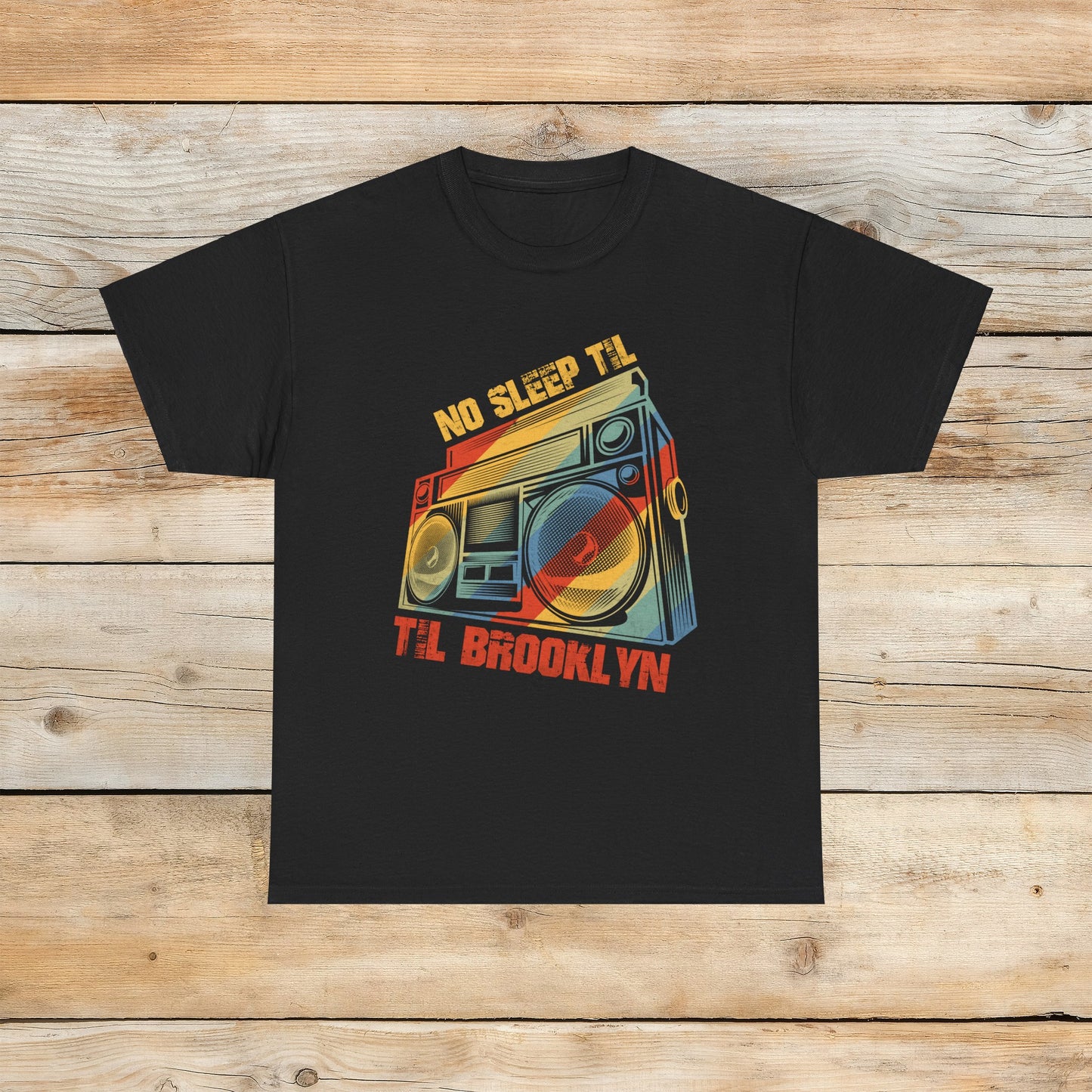 No Sleep Till Brooklyn T Shirt Unisex Cotton Tee Brooklyn New York