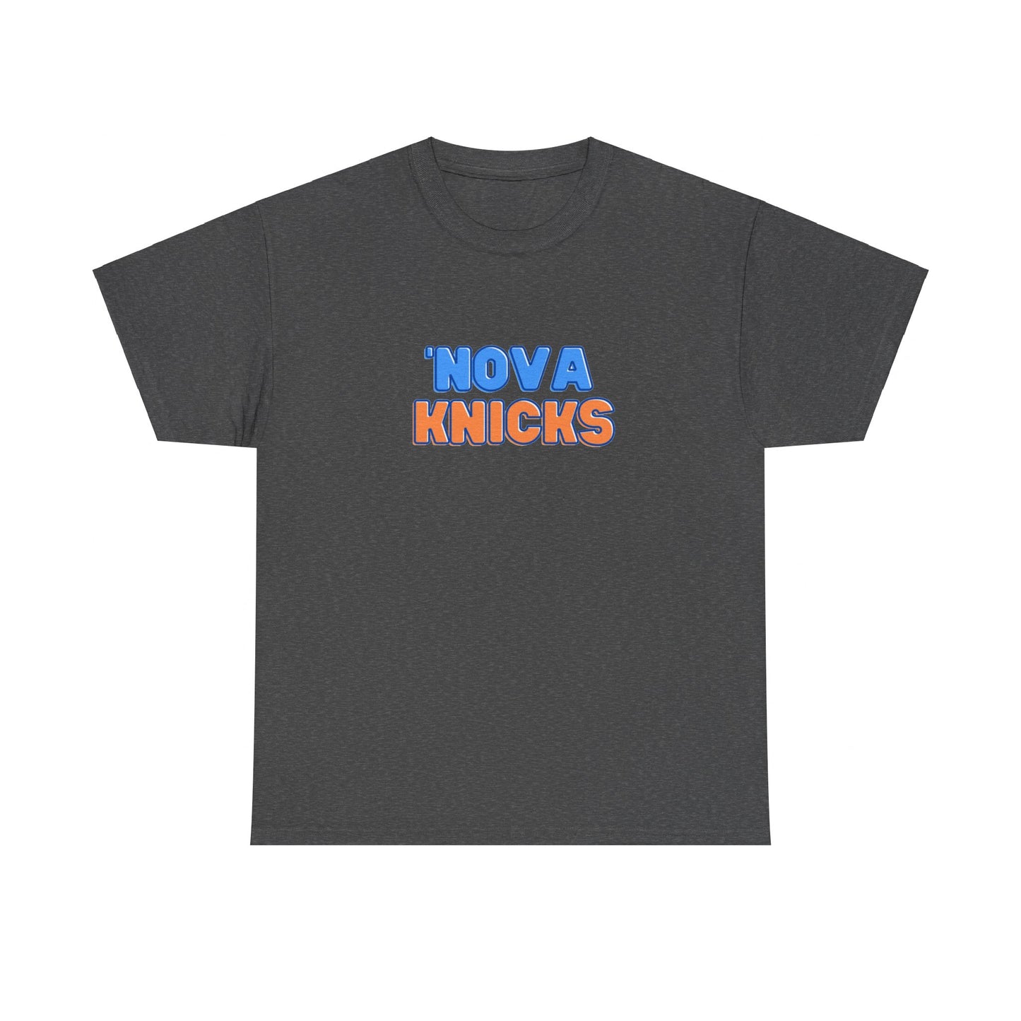 Nova Knicks - Basketball Inspired T-Shirt Unisex Heavy Cotton Tee