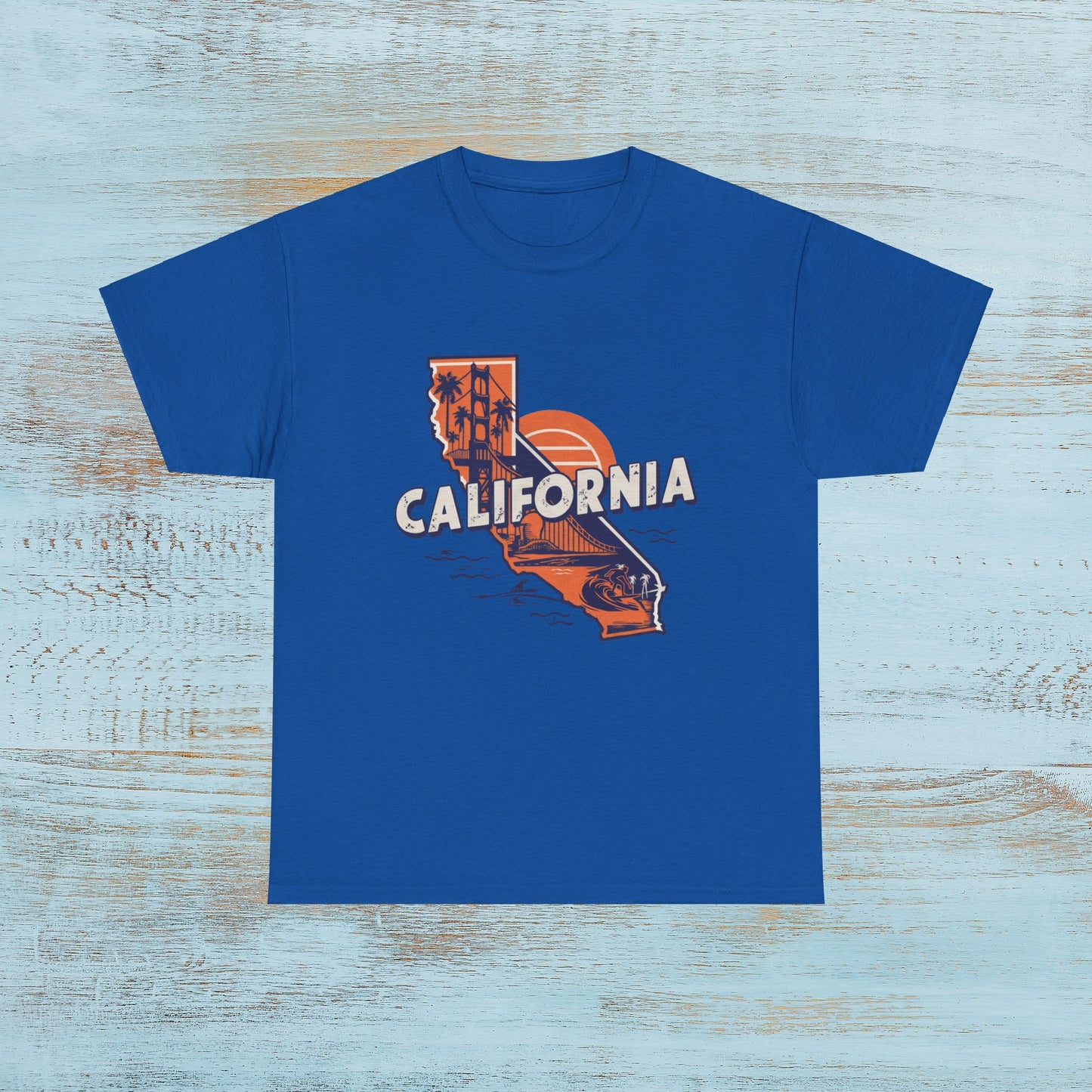 California State T-Shirt l Perfect Cali Love or Souvenir Tee Unisex Cotton