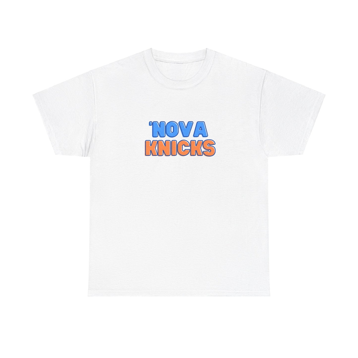 Nova Knicks - Basketball Inspired T-Shirt Unisex Heavy Cotton Tee