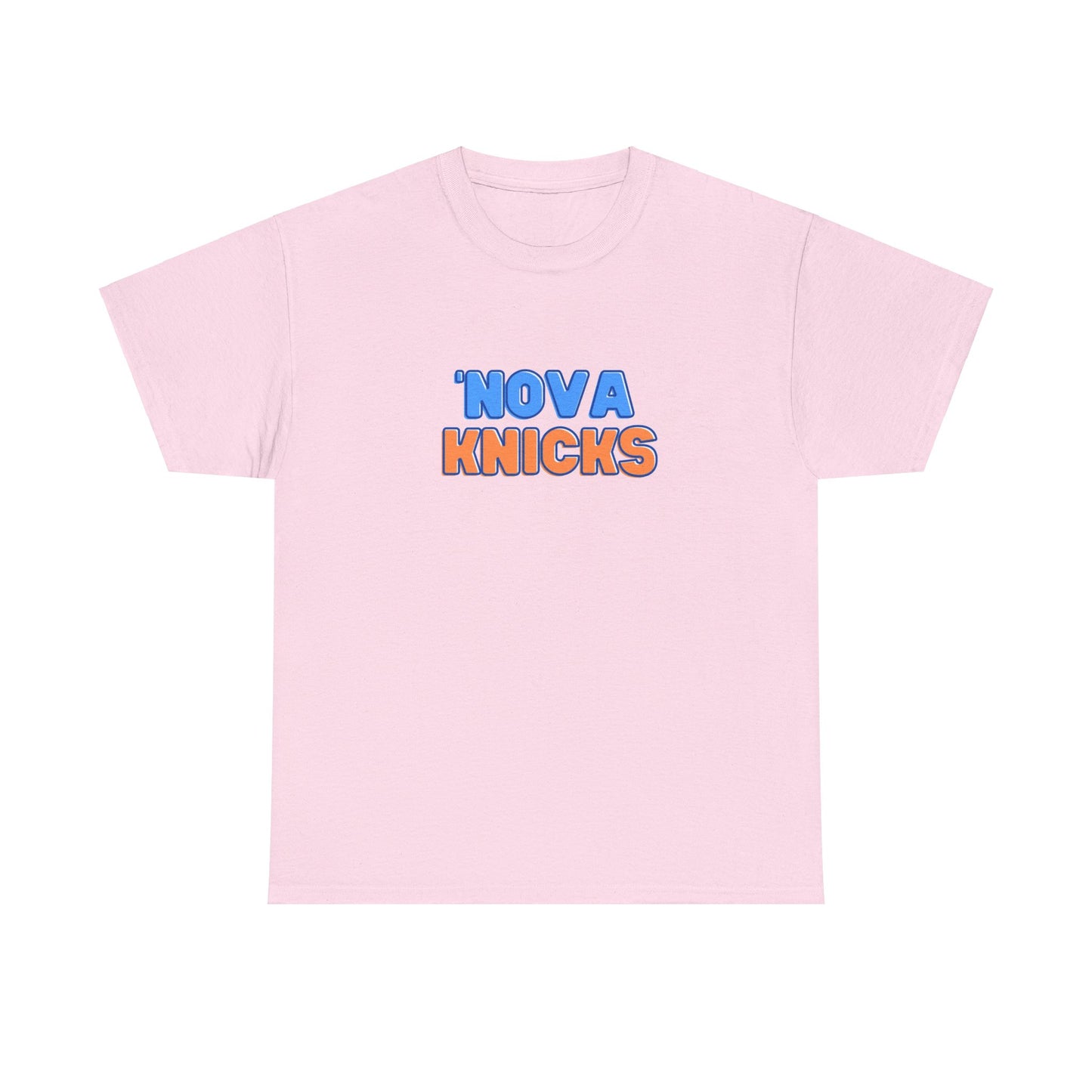 Nova Knicks - Basketball Inspired T-Shirt Unisex Heavy Cotton Tee