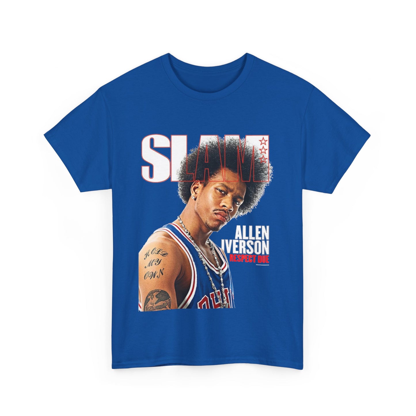 Allen Iverson - 'AI' Star Slam T-Shirt Unisex Heavy Cotton Tee